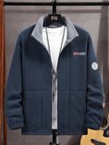 Fleece Jacket With High-Collar