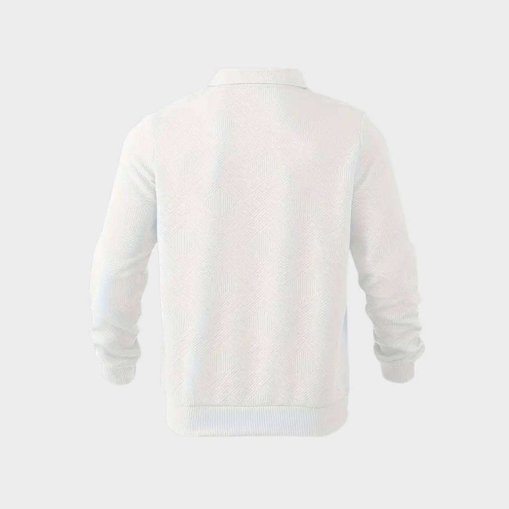 Quarter Zip Jumper Loose Comfortable Fit