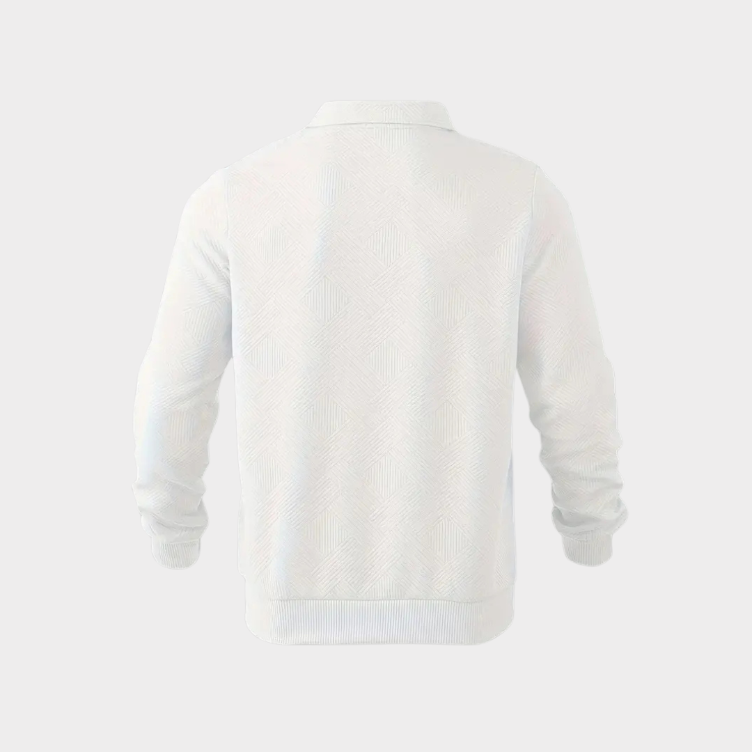 Quarter Zip Jumper Loose Comfortable Fit