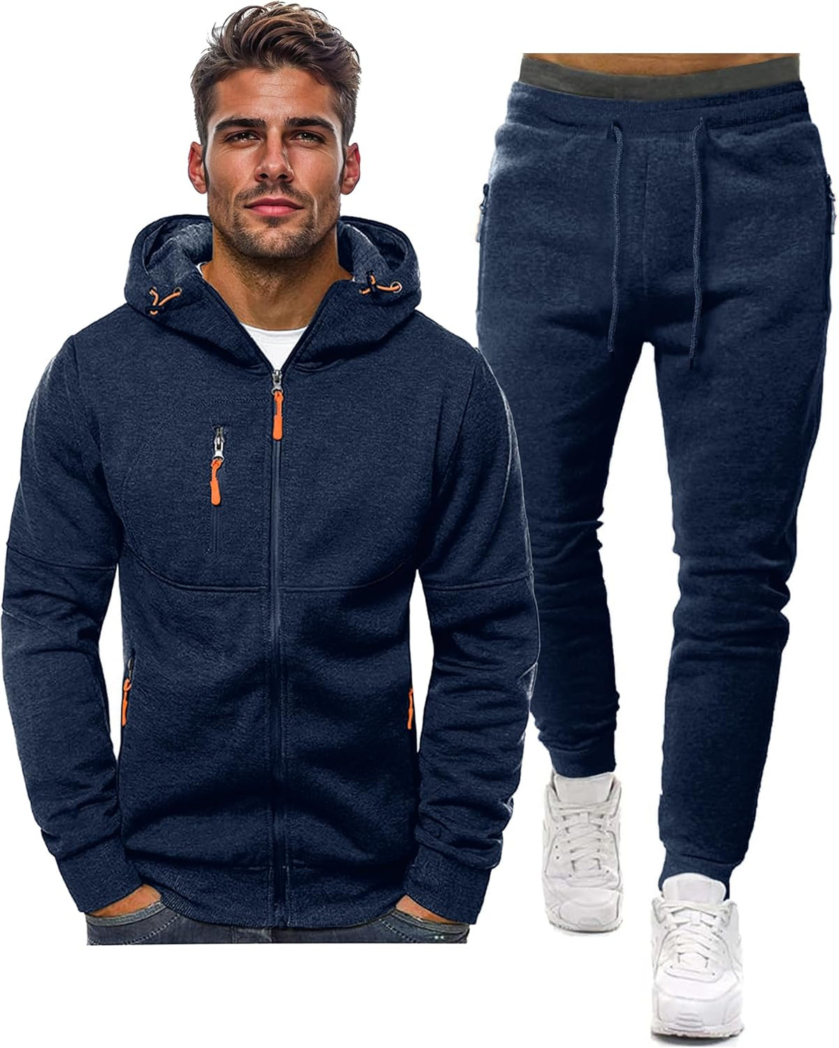 Tracksuit Two Piece Slim Fit Set