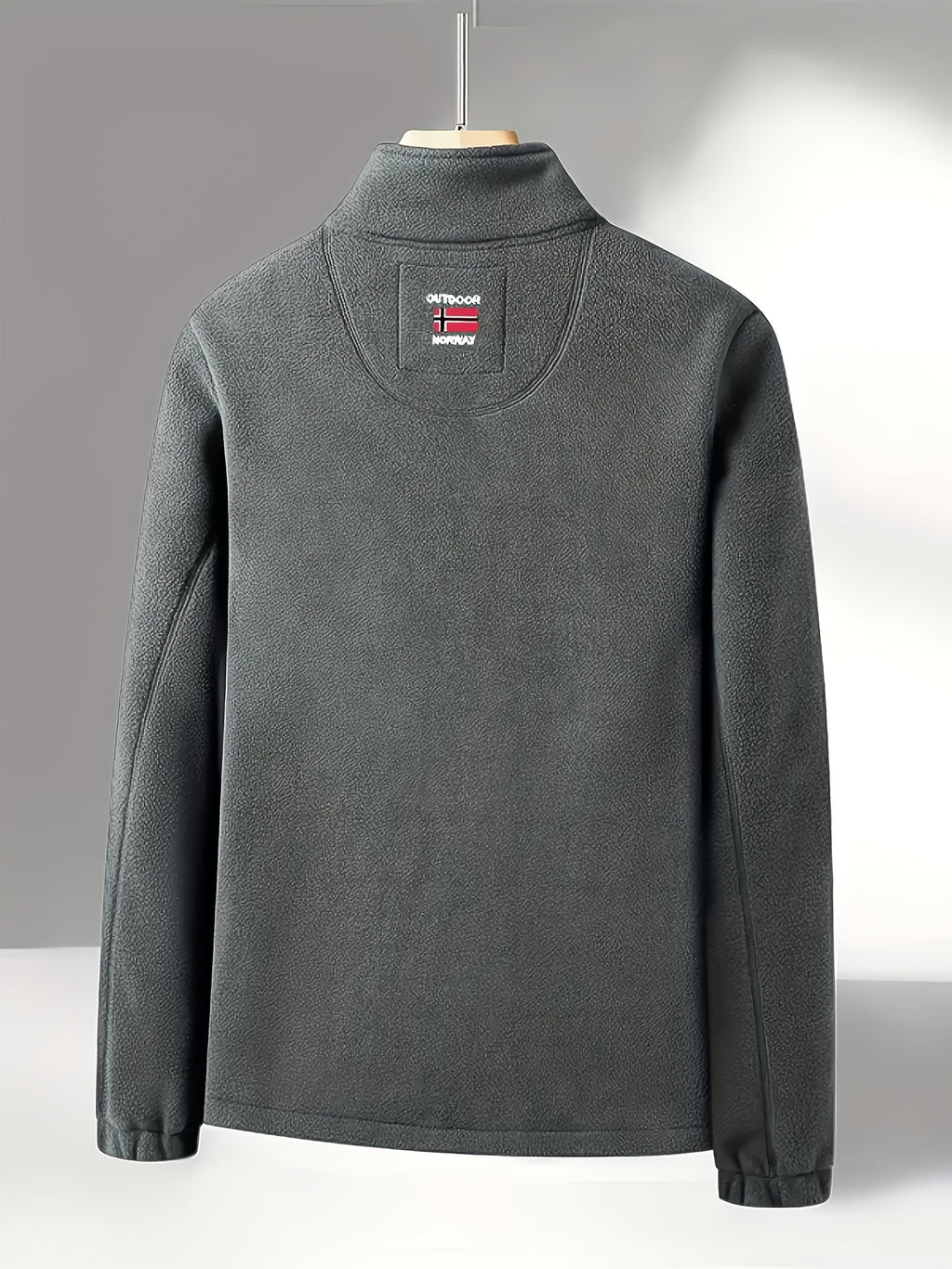 Fleece Jacket With High-Collar