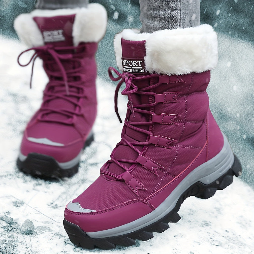 Winter Boots Warm Lined Non Slip Sole