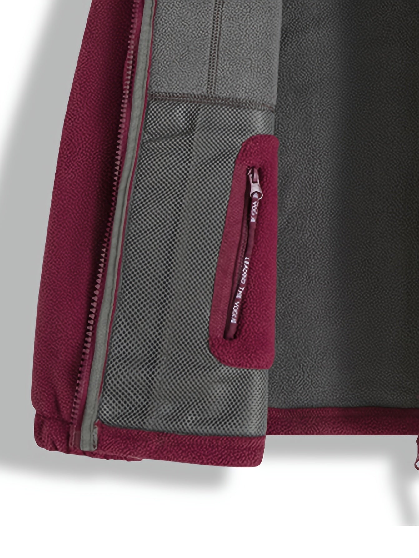 Fleece Jacket With High-Collar