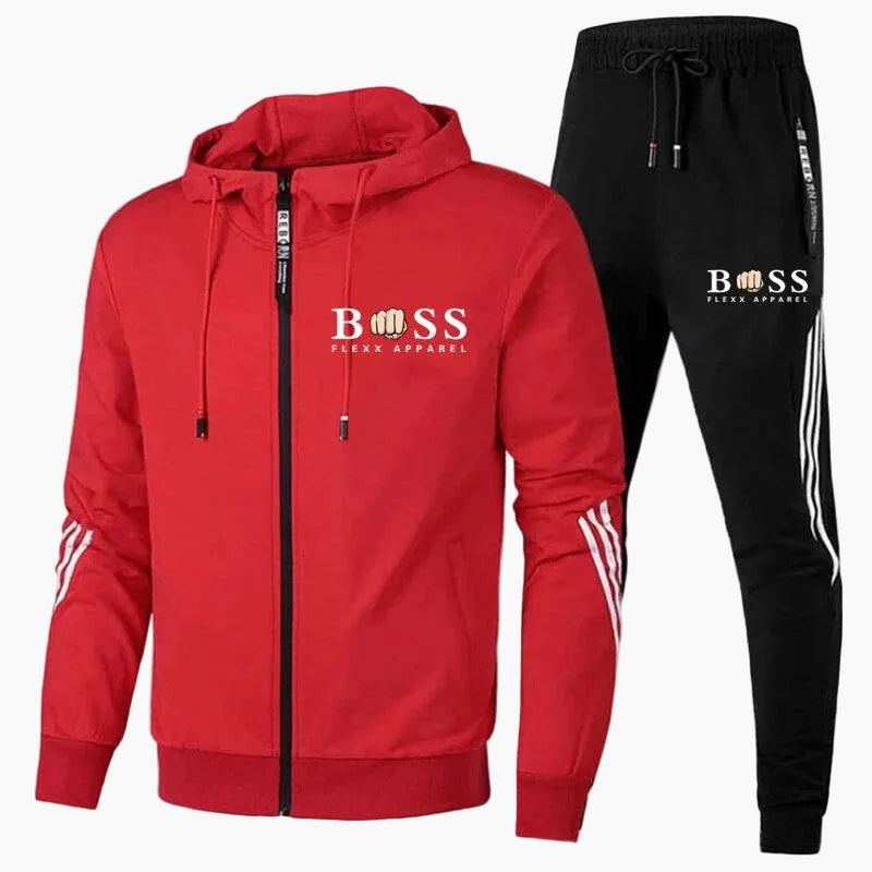 ActiveFlex - Men's Tracksuit Set with Hoodie, Breathable Quick-Dry Fabric 4