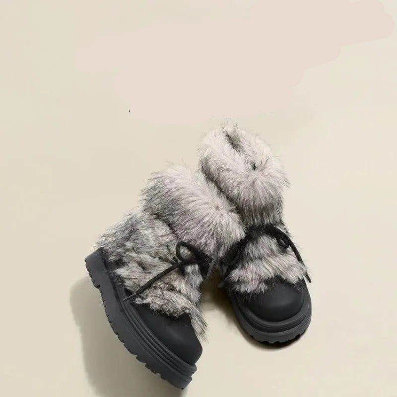 Faux Fur Winter Boots (Women)