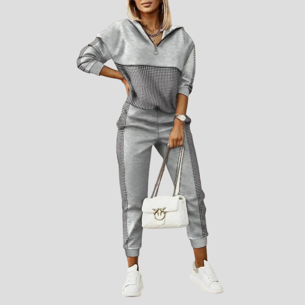 Two-Piece Tracksuit Stylish Comfortable Loungewear