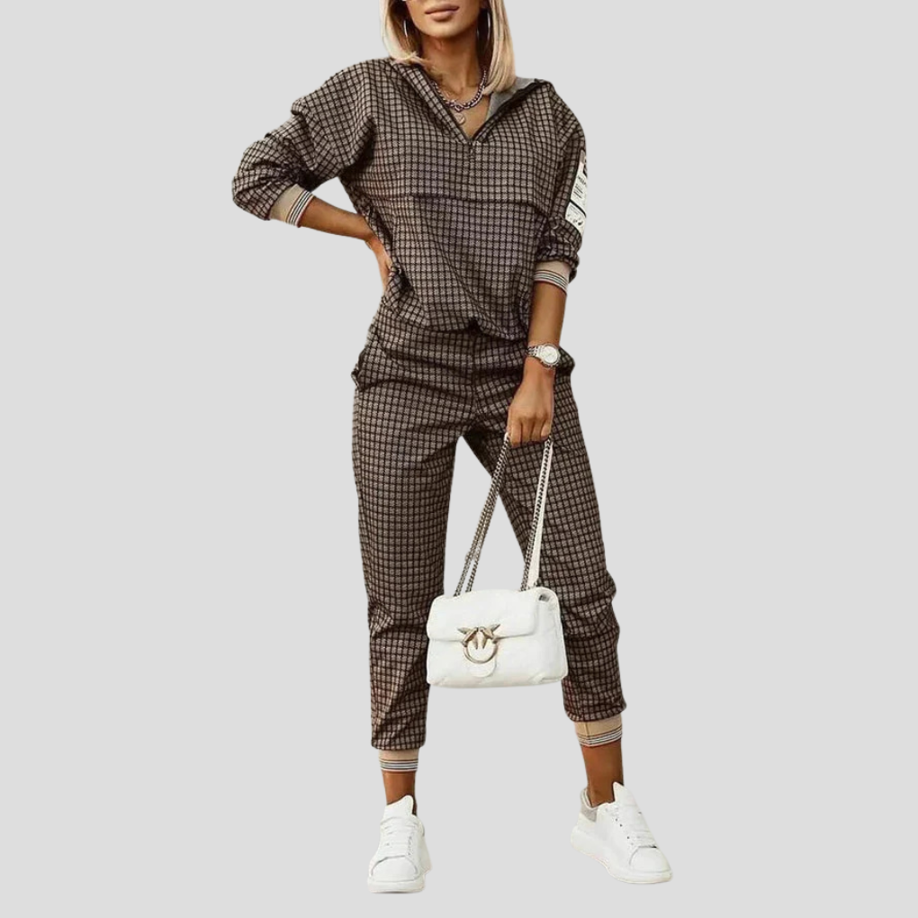 Two-Piece Tracksuit Stylish Comfortable Loungewear