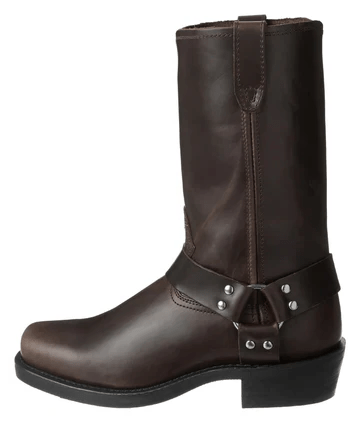 Harness Ankle Boots Leather-Look