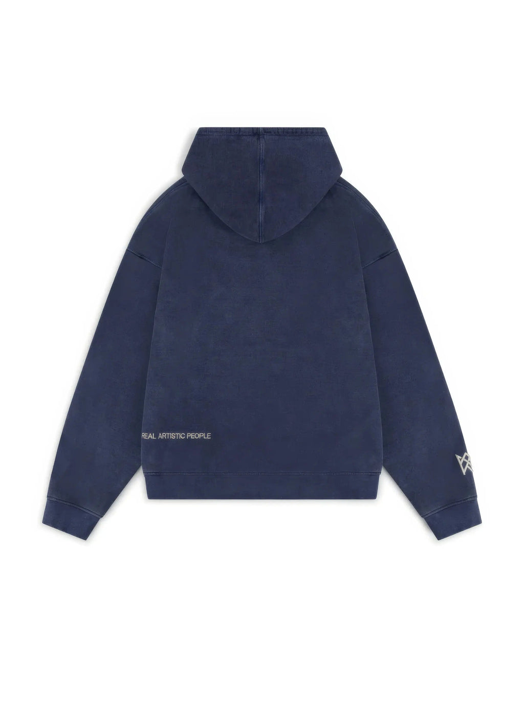 Slogan Print Hoodie Relaxed Fit
