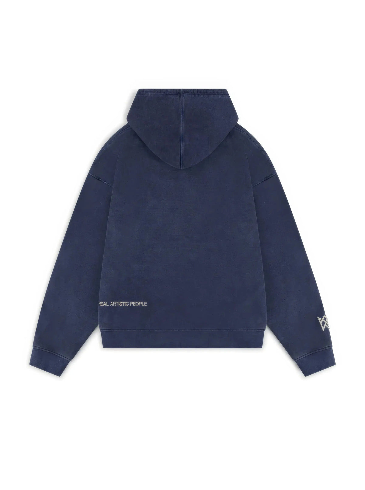 Slogan Print Hoodie Relaxed Fit