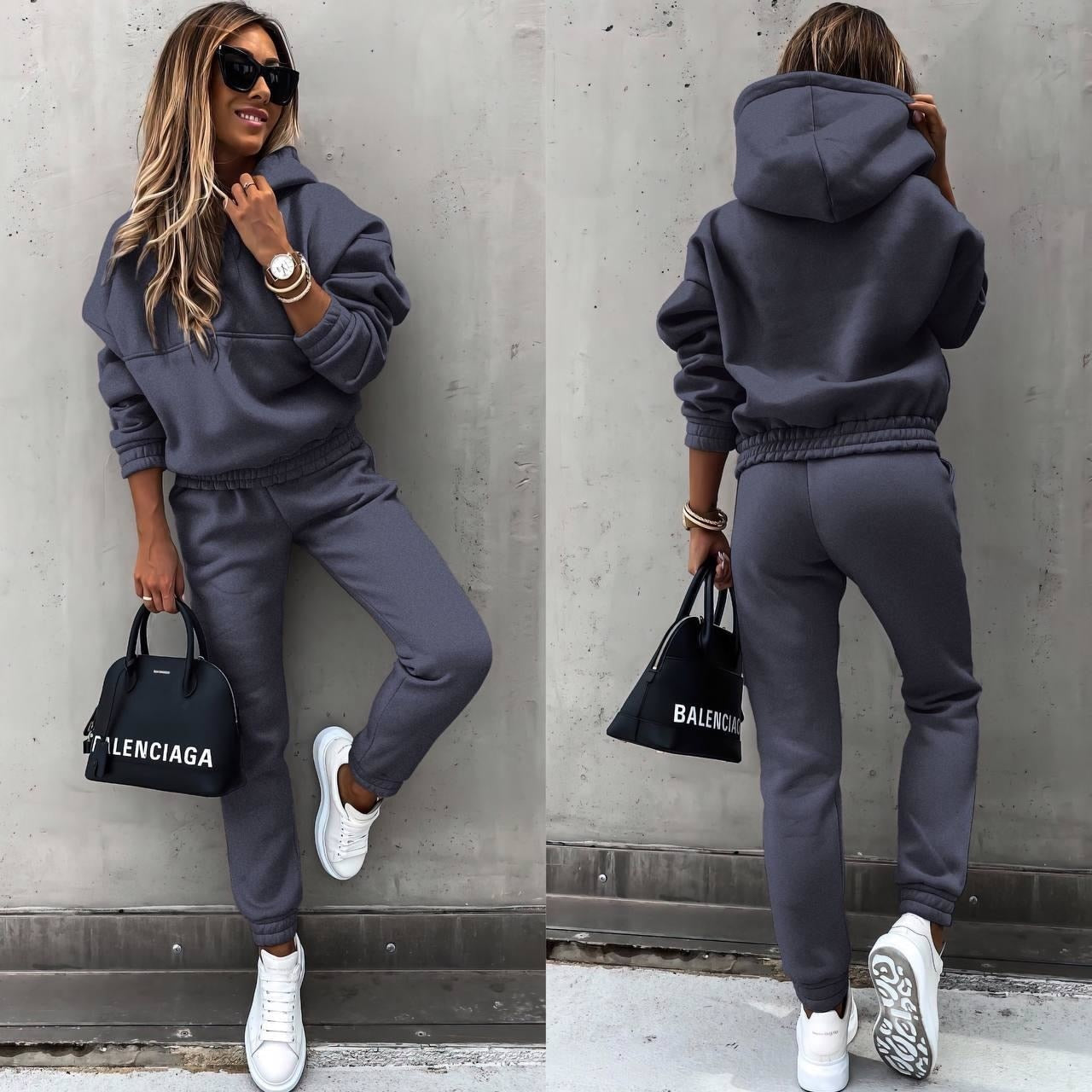 Jogging Set Soft Two-Piece Loungewear