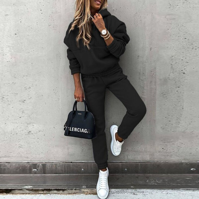 Jogging Set Soft Two-Piece Loungewear