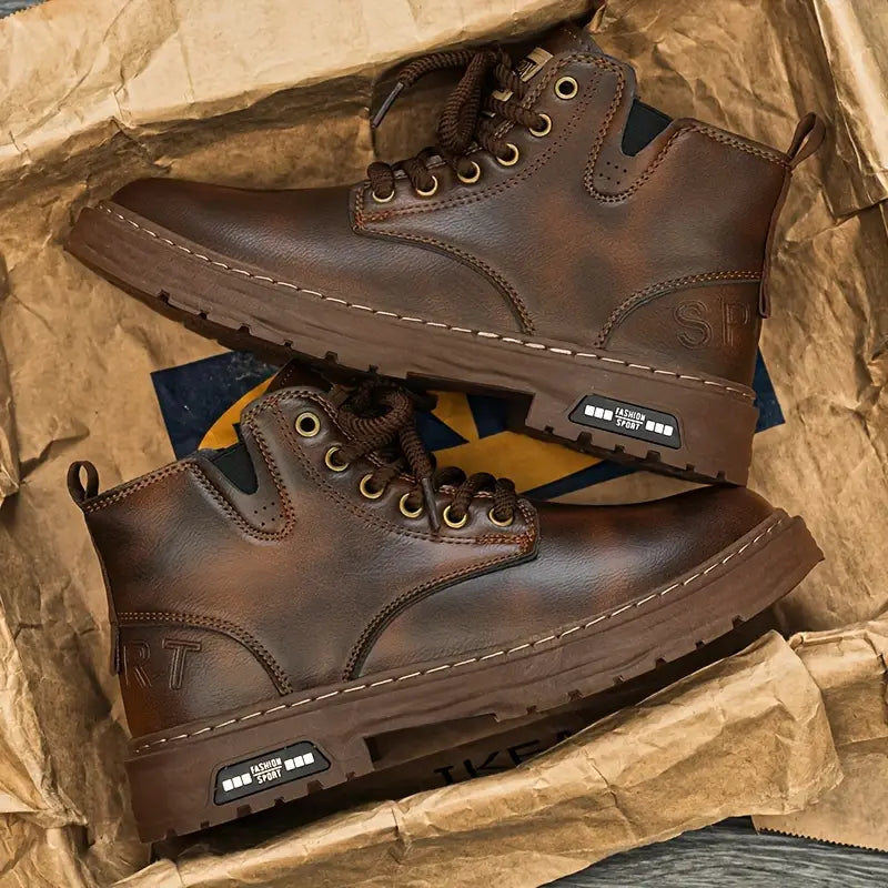 Waterproof Hiking Boots Lace-Up