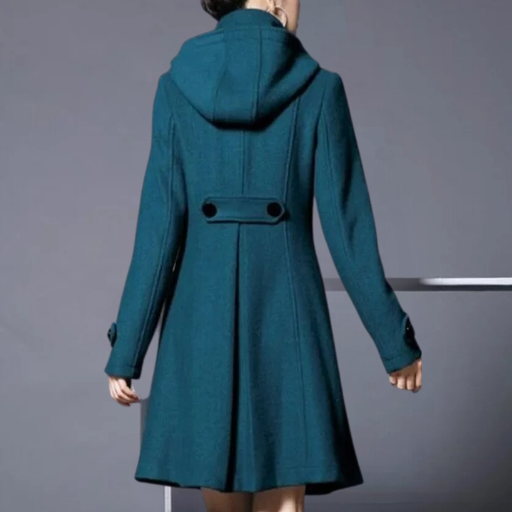Classic Coat Side Pockets Structured Fit