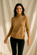 Cashmere Blend Turtleneck Sweater