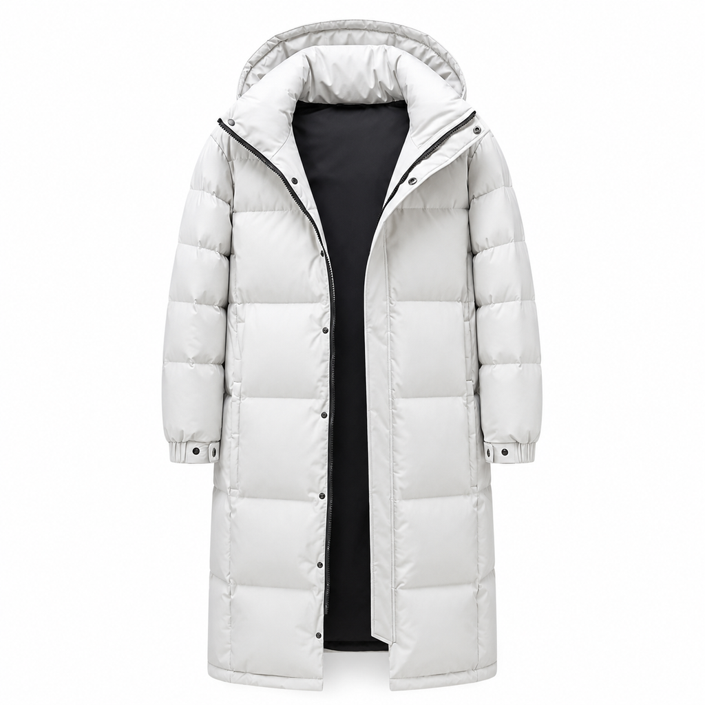 Longline Down Jacket Windproof