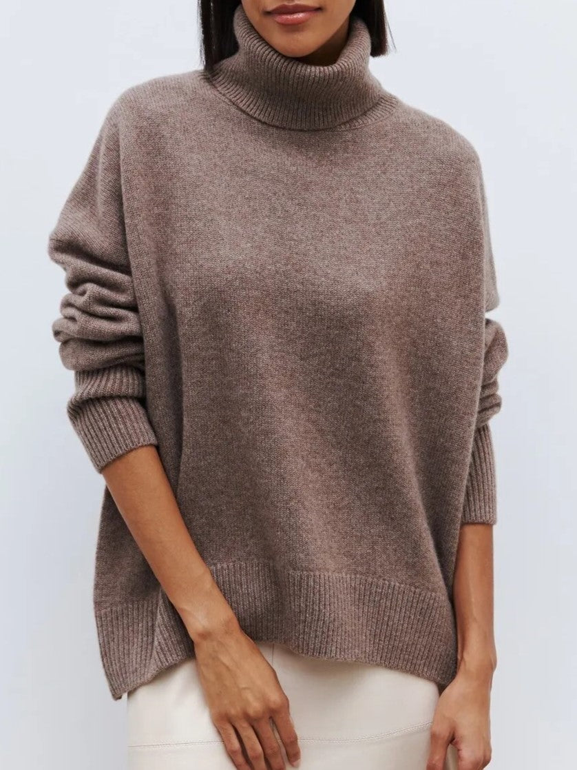 Turtleneck Sweater Merino Wool Blend