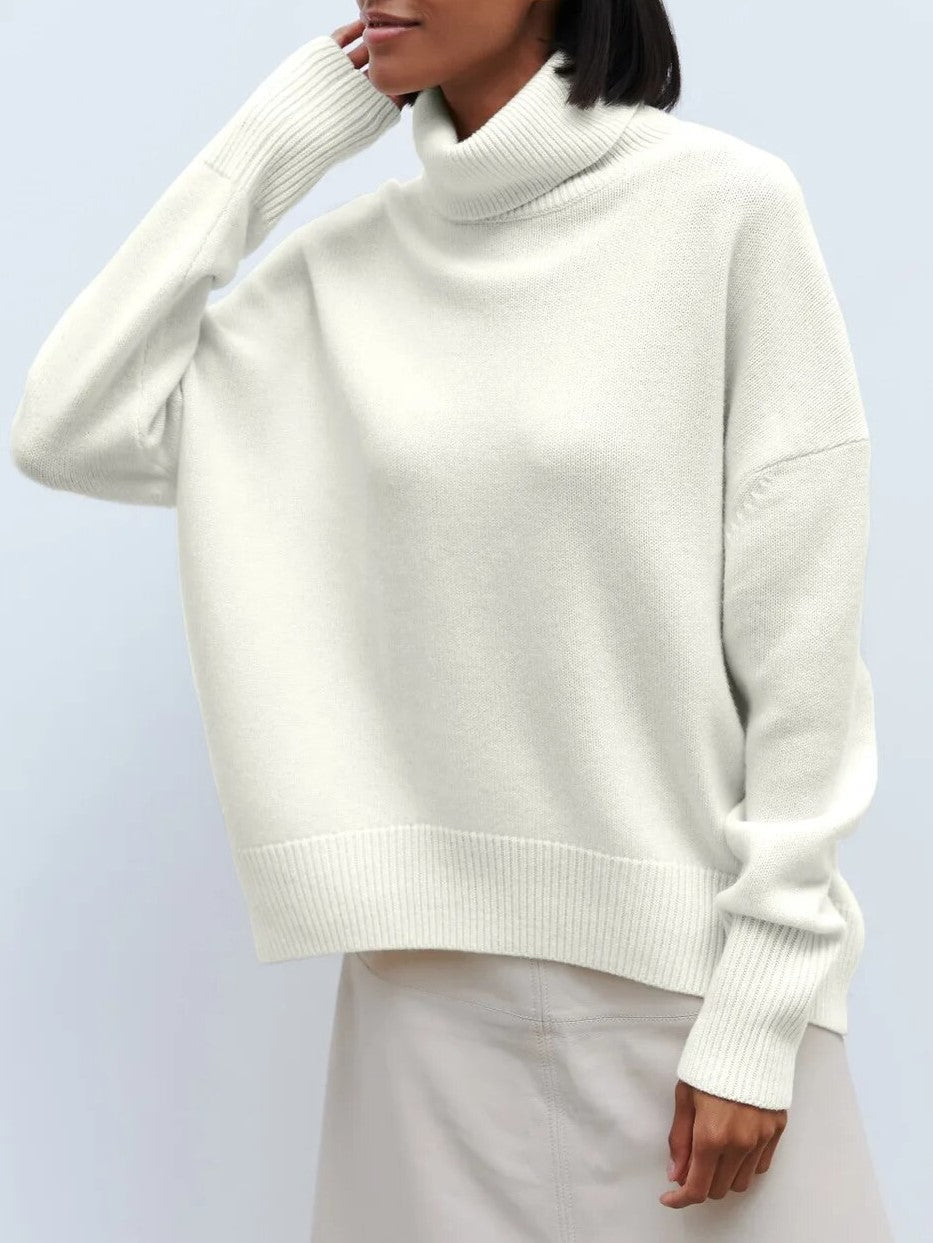 Turtleneck Sweater Merino Wool Blend