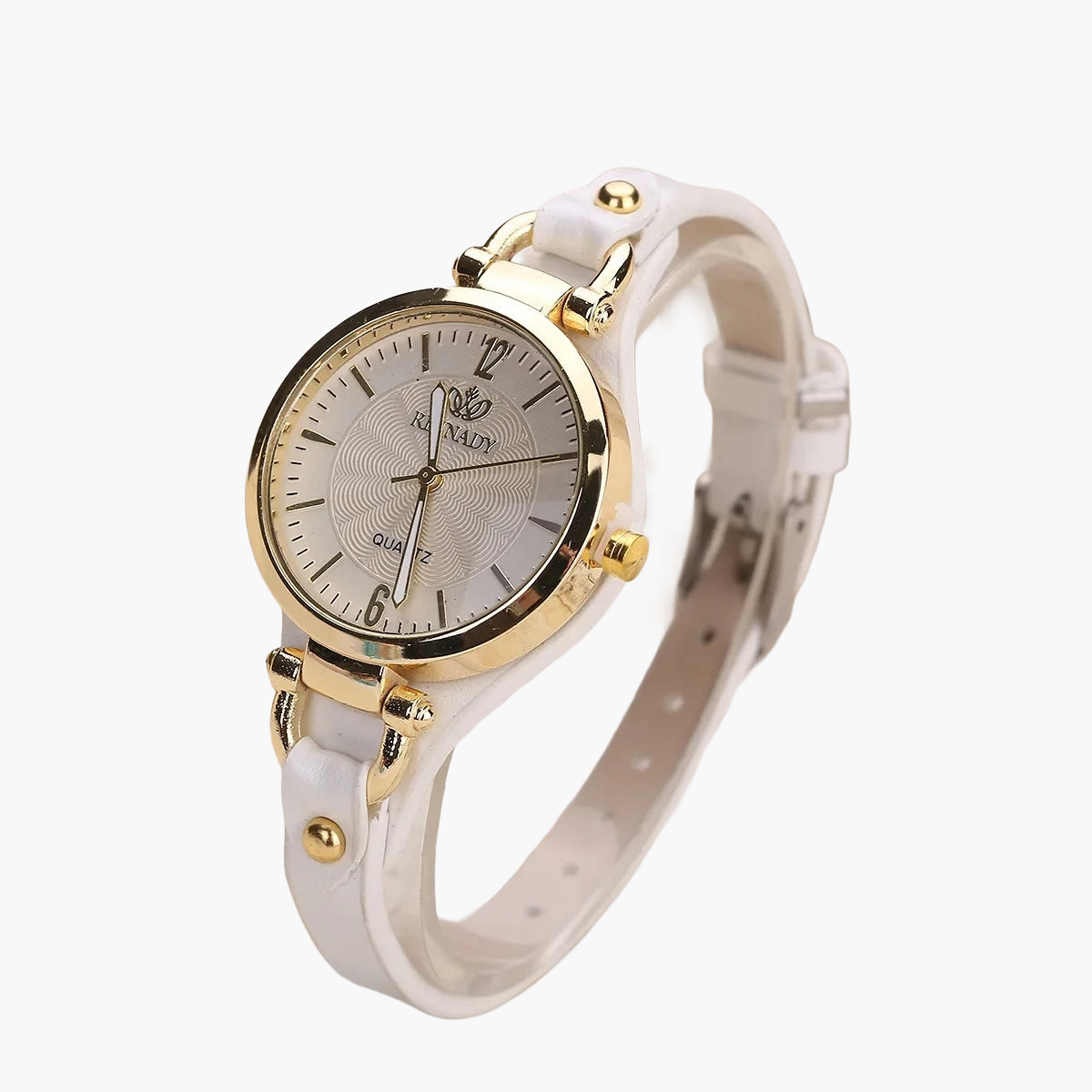 Elegant Vintage-Inspired Quartz Wristwatch with Gold-Tone Frame & Adjustable Bracelet 11