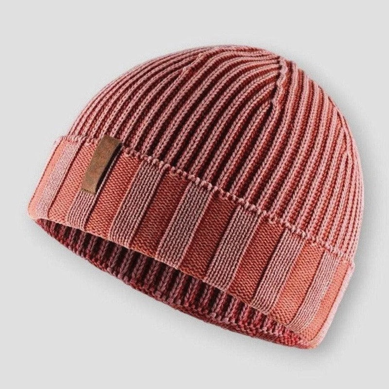 Lightweight Cotton Blend Beanie Hat (Men)