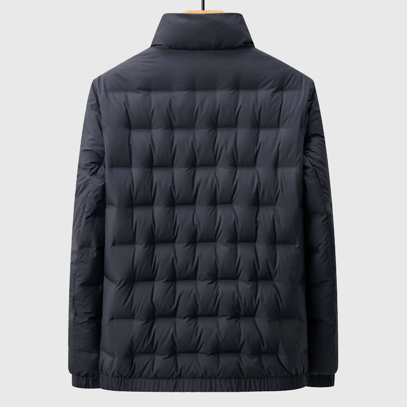 Lightweight Down Jacket with Waterproof Shell