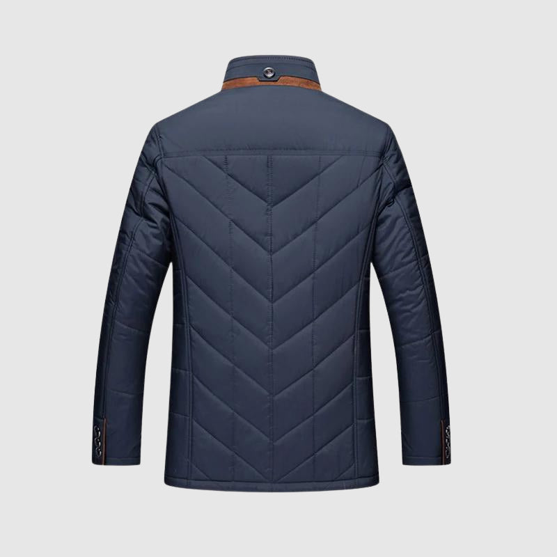 Timeless Comfort Jacket with Secure Closure