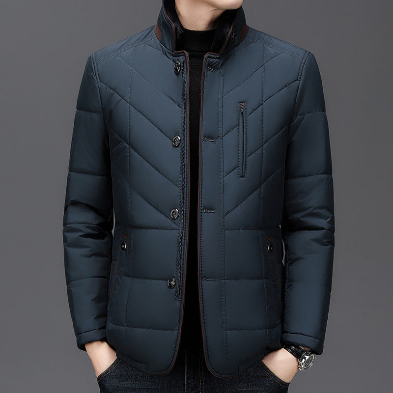 Timeless Comfort Jacket with Secure Closure
