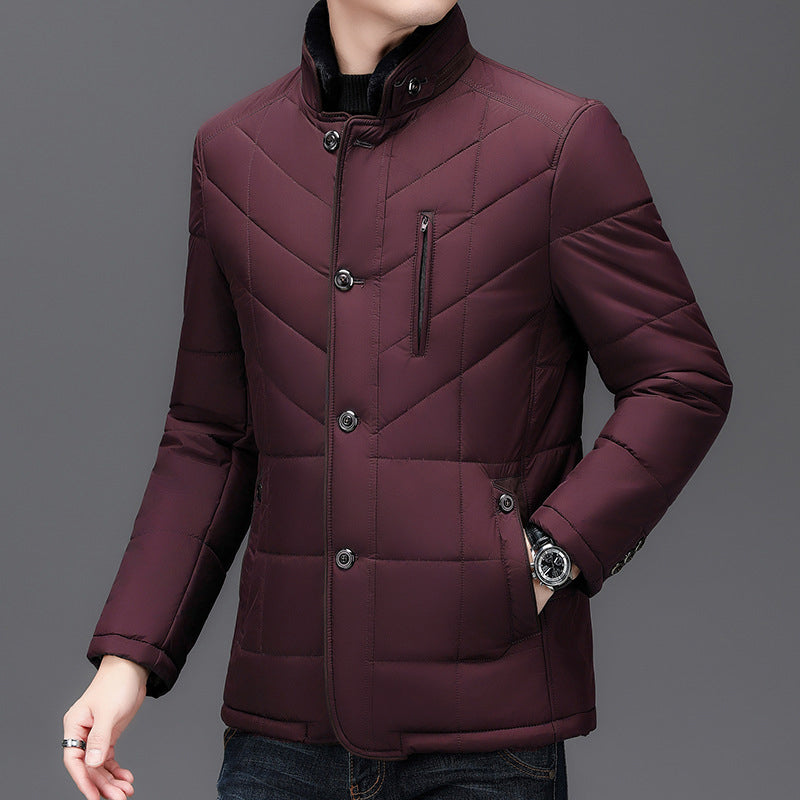 Timeless Comfort Jacket with Secure Closure