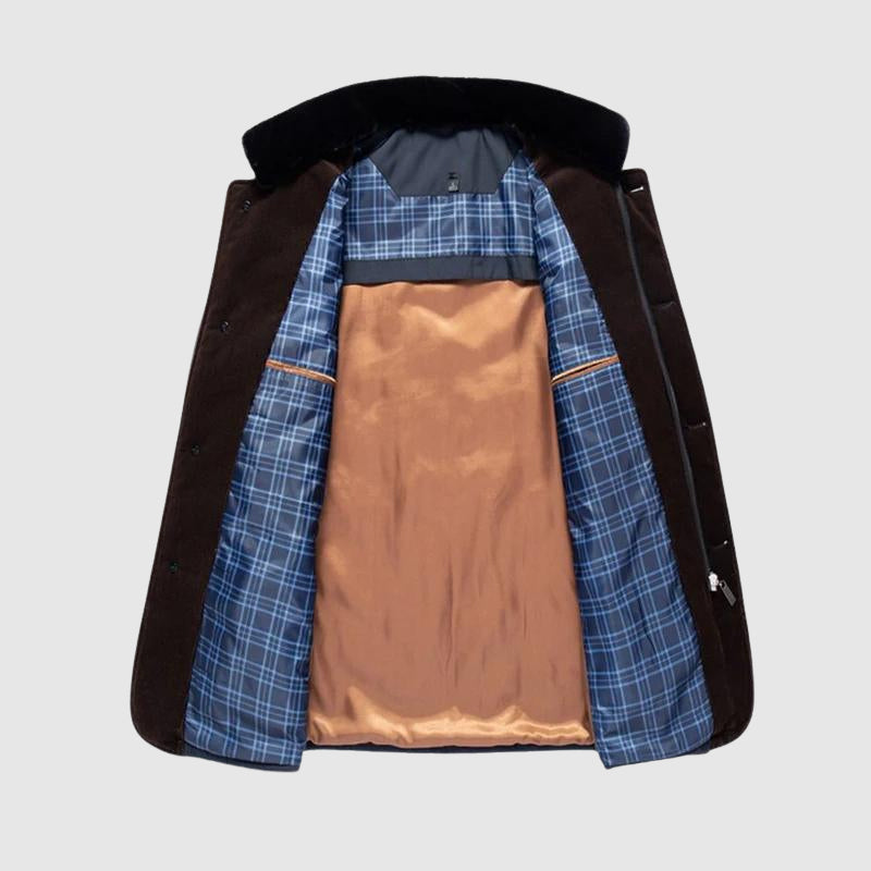 Timeless Comfort Jacket with Secure Closure