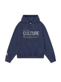 Slogan Print Hoodie Relaxed Fit