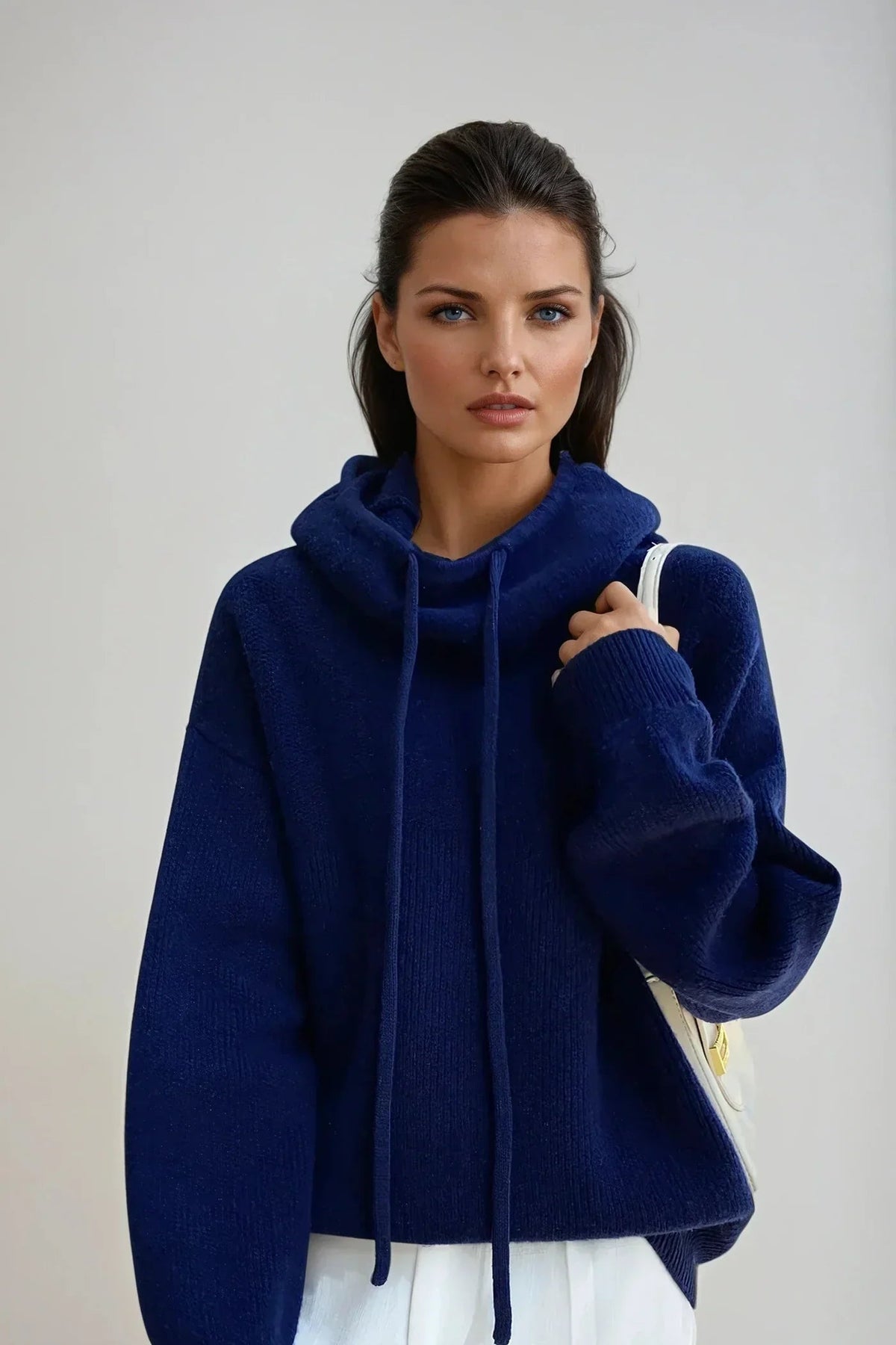 Turtleneck Sweater Ribbed Elegant