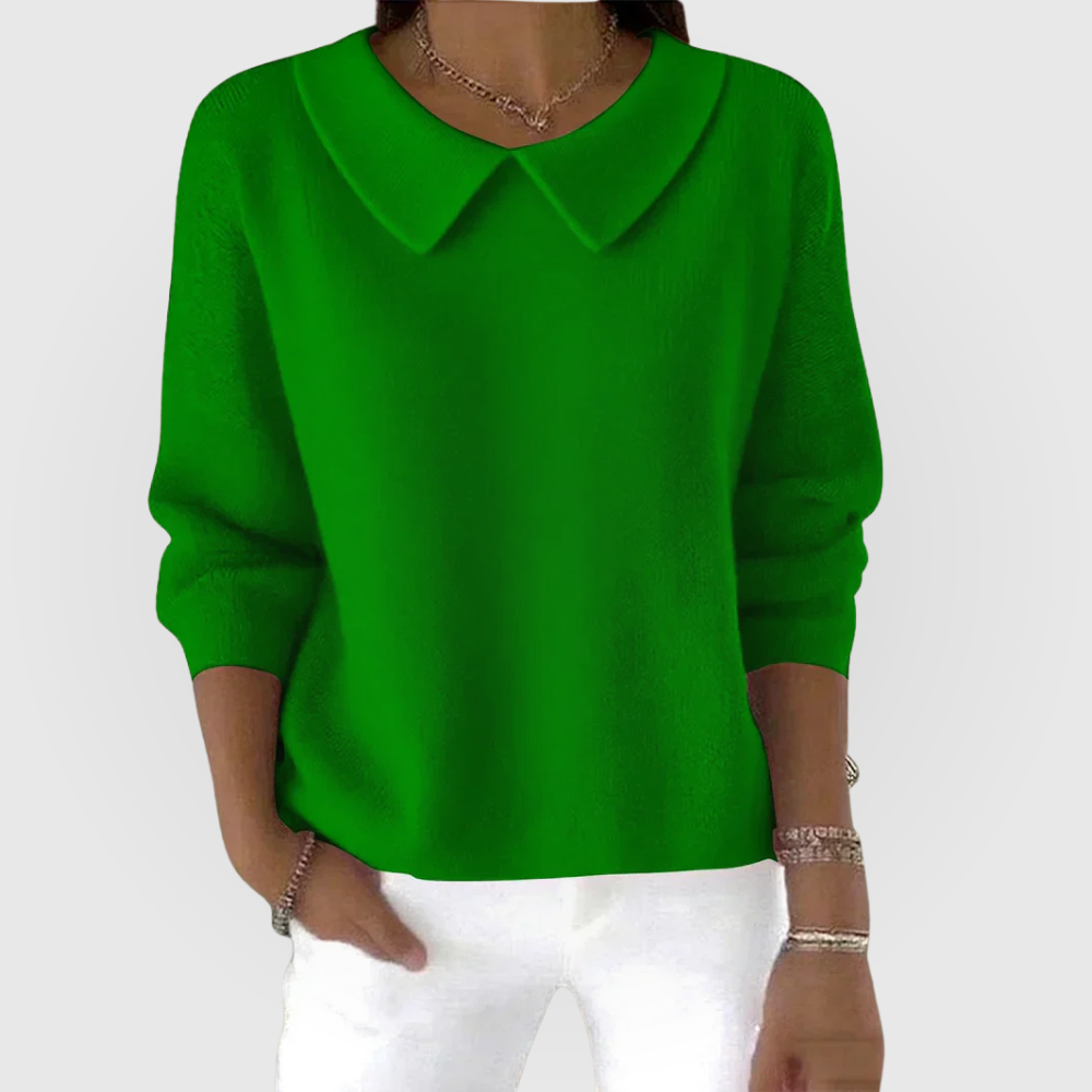 Fine Knit Jumper Subtle Texture Classic