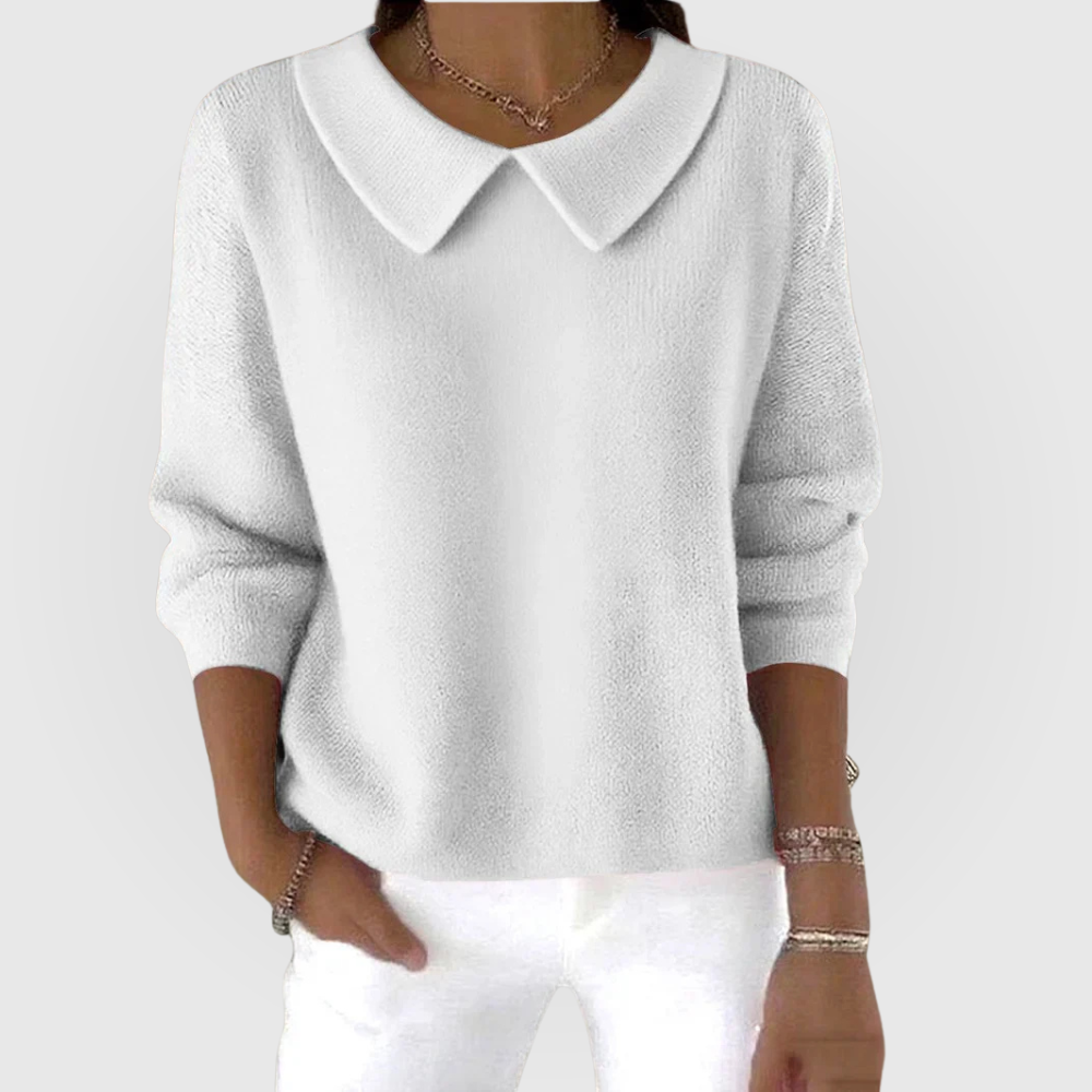 Fine Knit Jumper Subtle Texture Classic