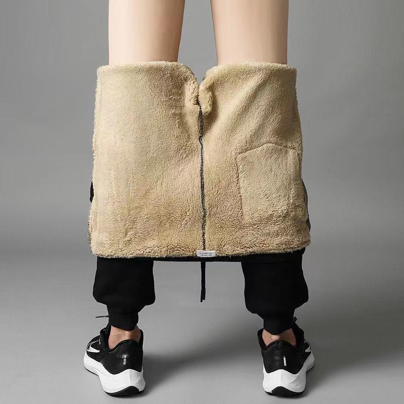 Fleece-lined thermal joggers, product photo