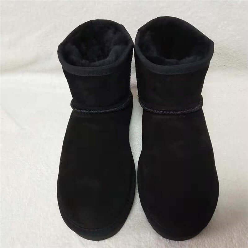Ankle Boots Suede-Look Warm Lined Insole