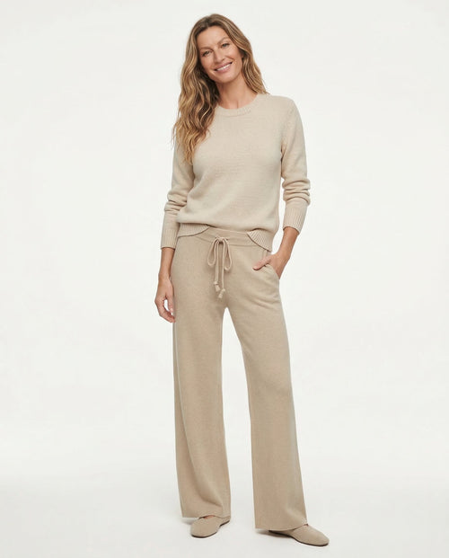 Cashmere Wool Blend Sweatpants