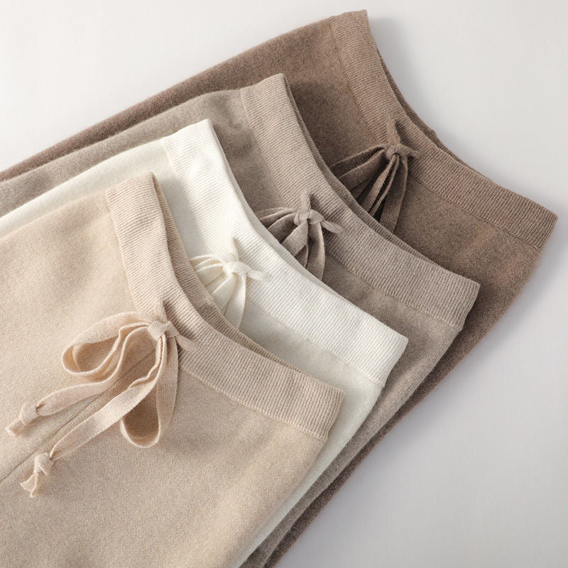 Cashmere Wool Blend Sweatpants