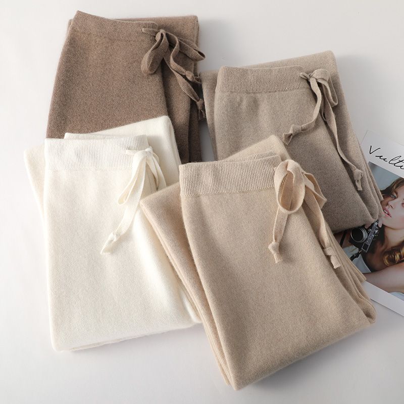 Cashmere Wool Blend Sweatpants