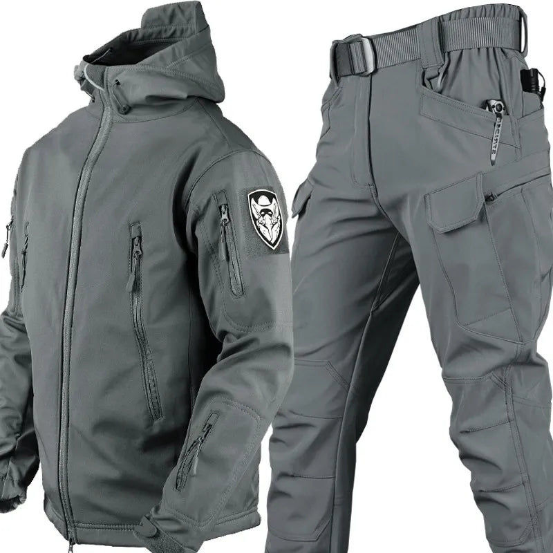 Rain Jacket and Trousers Windproof Waterproof