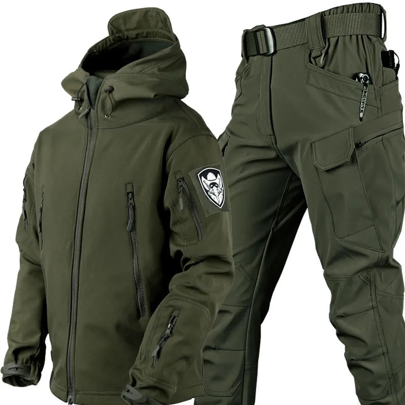 Rain Jacket and Trousers Windproof Waterproof