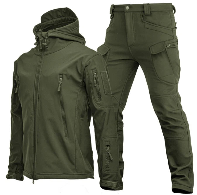 Tracksuit Fleece Lined Hooded Two Piece