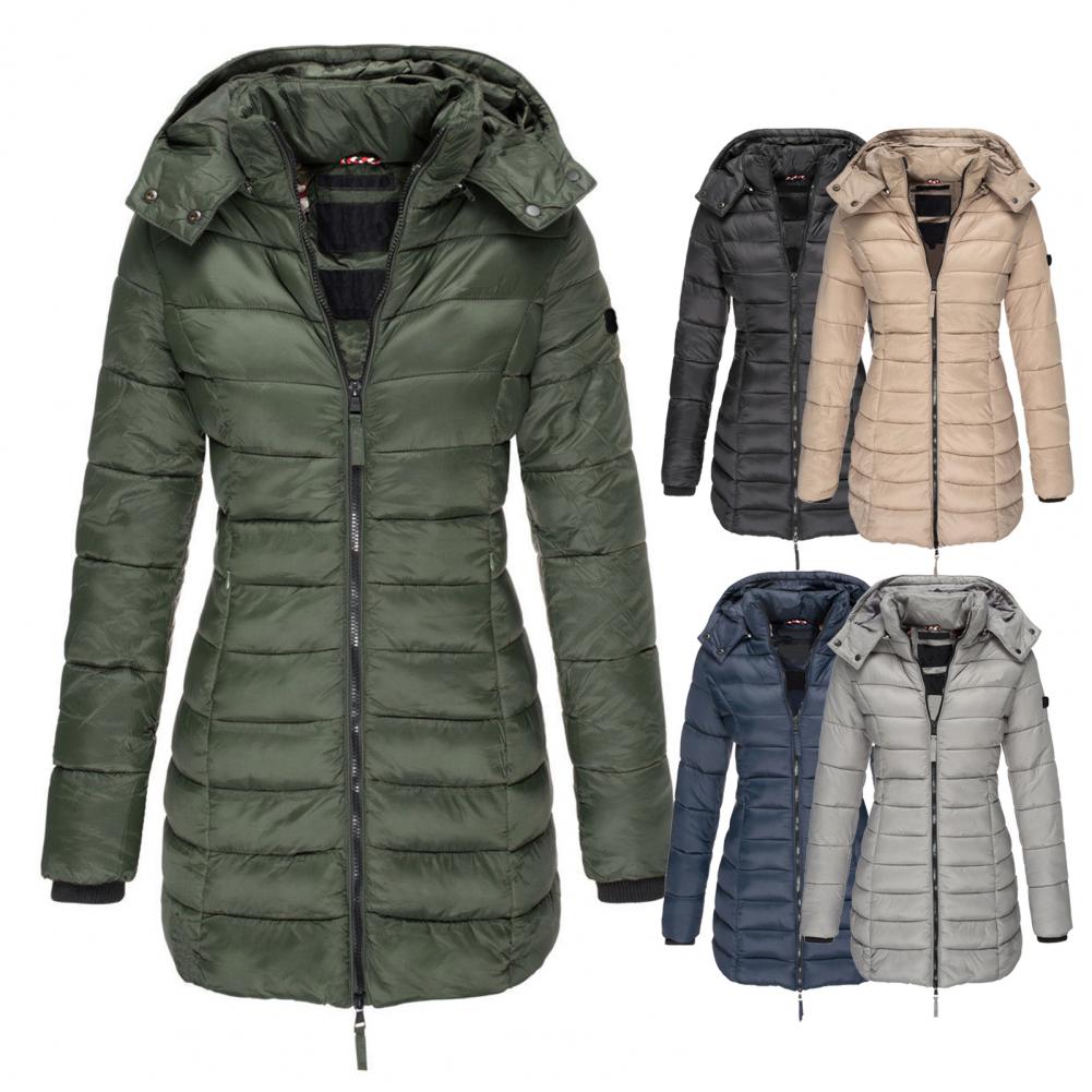 Hooded Jacket Oversized Fit Wind Resistant