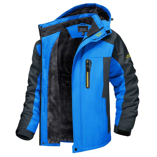 Waterproof Outdoor Jacket Fleece-Lined