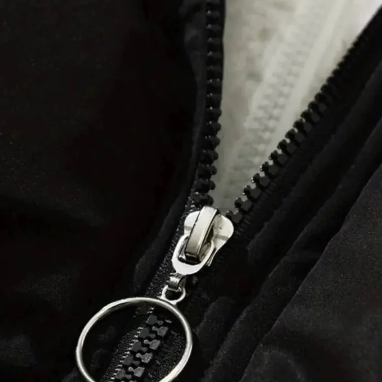 Sherpa Lined Puffer Jacket Hooded Winter