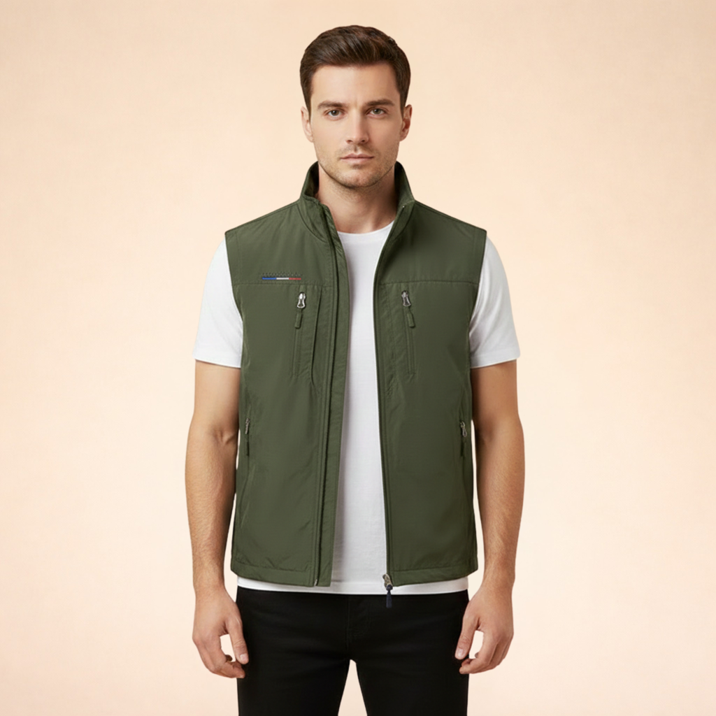 Cargo Vest Breathable Multi Pocket Utility
