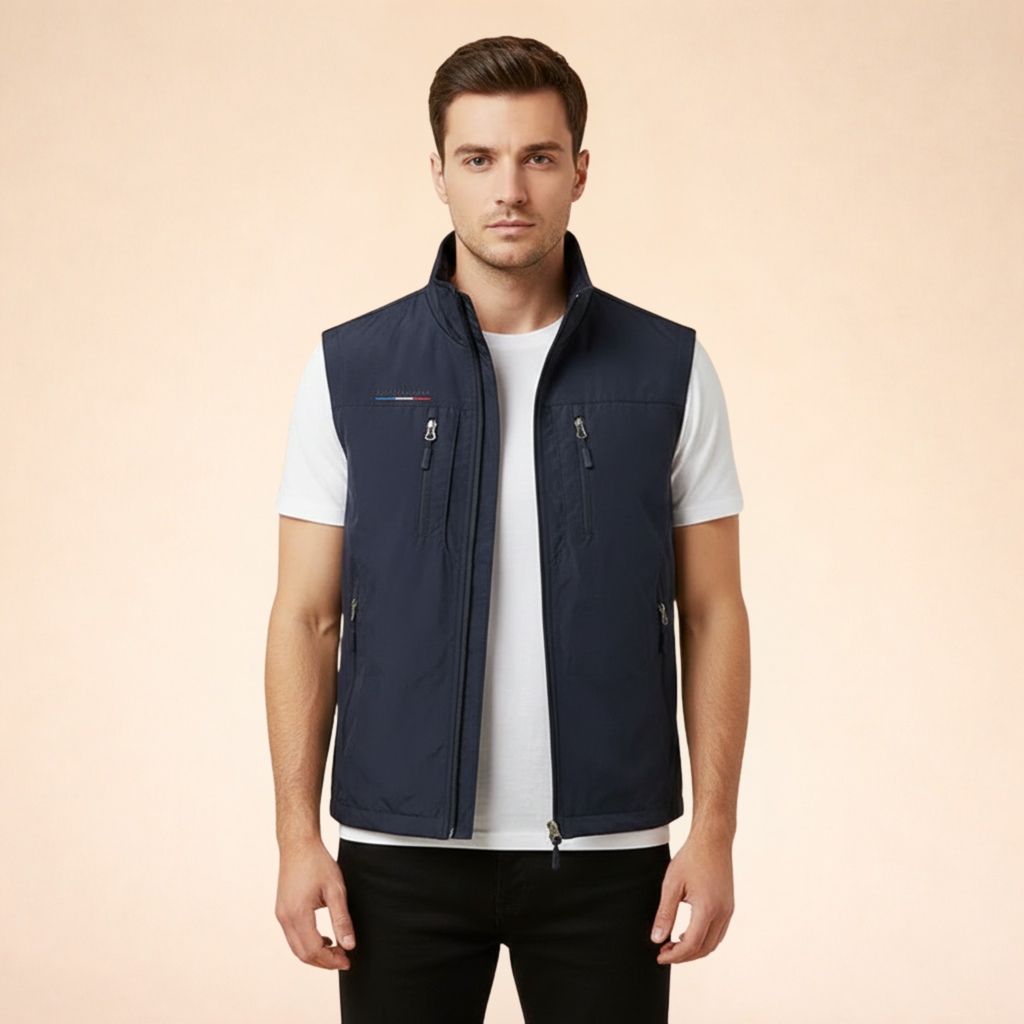 Cargo Vest Breathable Multi Pocket Utility