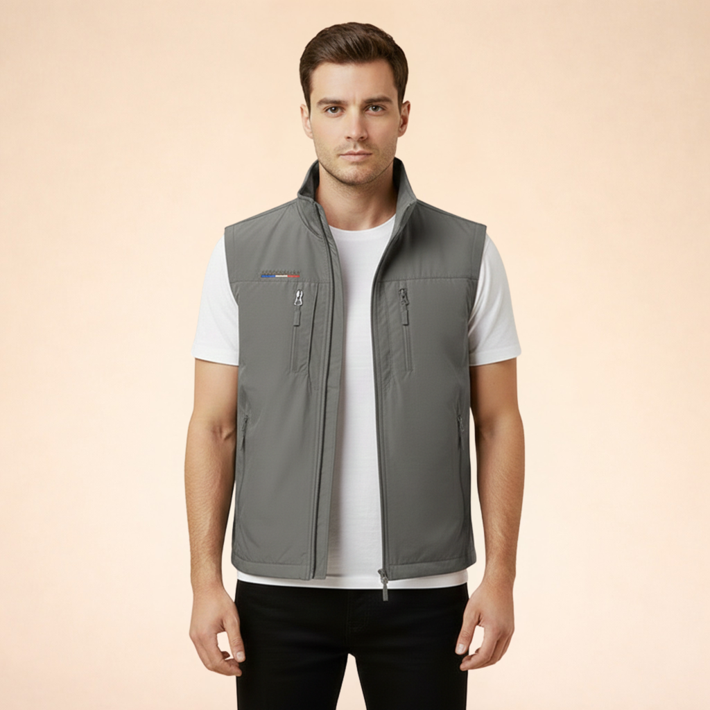 Cargo Vest Breathable Multi Pocket Utility