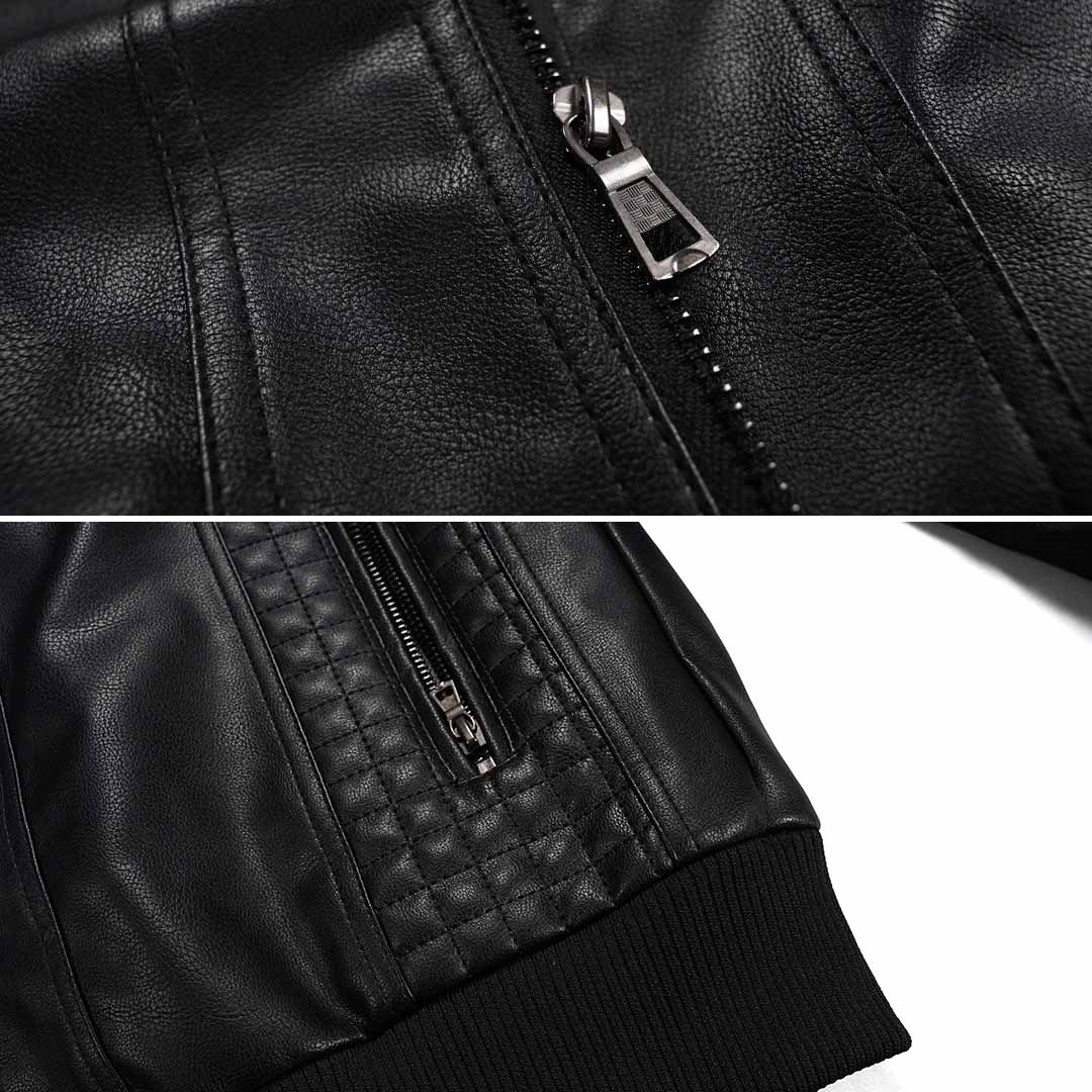 Hooded Jacket Hidden Zip Soft Lining