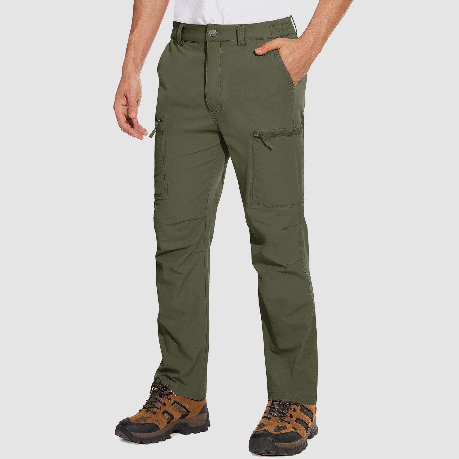 Hiking Trousers Ripstop Six Pocket Quick Dry
