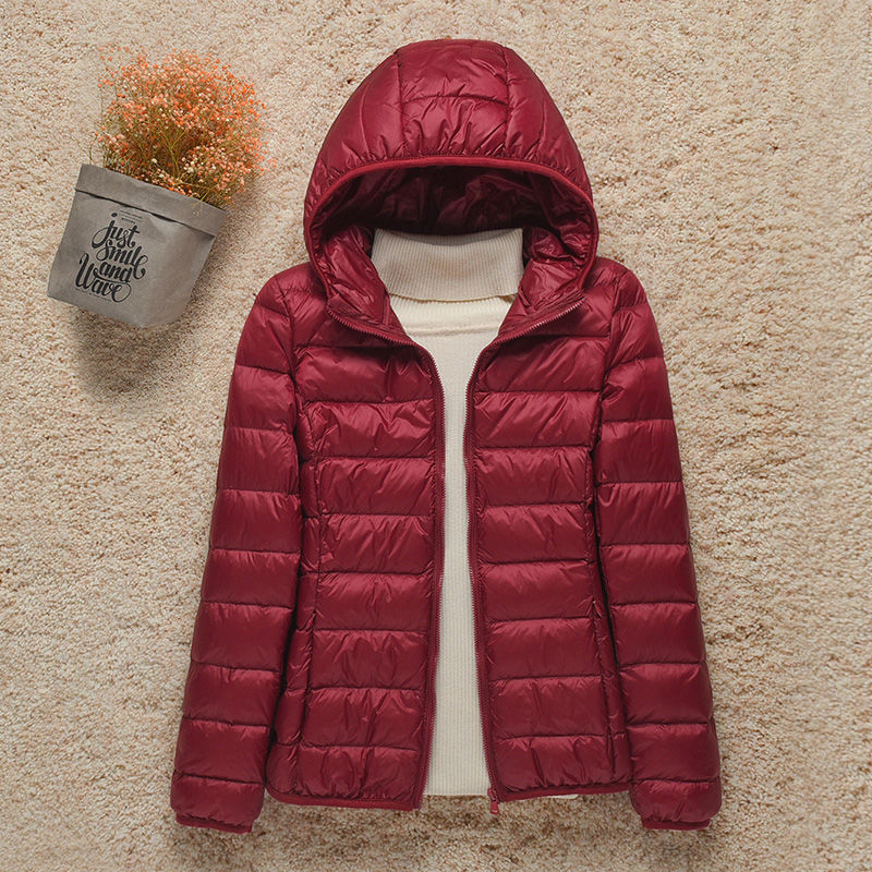 Padded Jacket Ultralight Quilted Zip Front